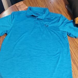 Cinch Vibrant Blue Polo Shirt